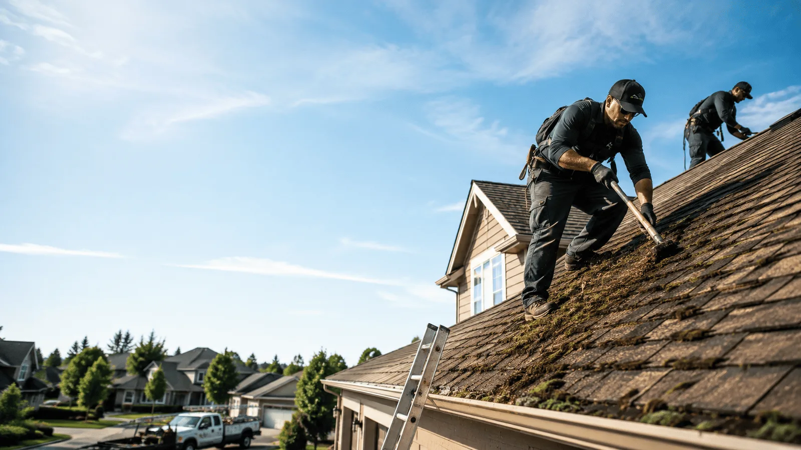 Roof Moss Removal in Blue Grass, VA near me